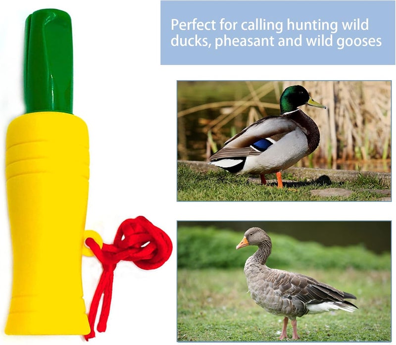 Siutaga 2Pack Duck Calls for Adult Pheasent Call Duck Noise Whistle Quack Caller Realistic Sound Duck Decoys Caller for Hunting Accessories - Image 2
